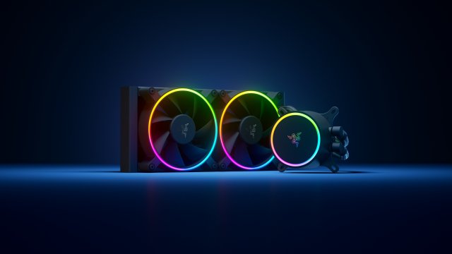 razer hanbo aio argb 240mm key visual